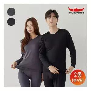 비에프엘아웃도어 4종세트 남여 초극세사 기모내의 상하의 2세트 총 4종 택1