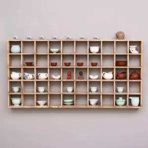 다기장 빈티지 벽 진열 엔틱 그릇 그릇장 수납 찬장 홀더 커피장