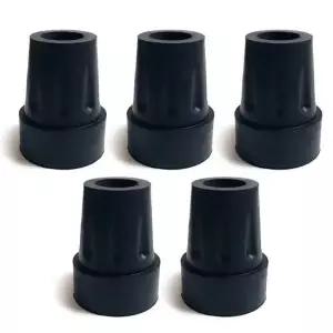 효도지팡이 고무바킹리필(17mm) x(5개) 고무패킹 고무 지팡이 효도 보호캡 스틱 산행 캡 할머니