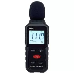 소음측정기 디지털 사운드 레벨 미터 교실 홈 스트리트 용 소음 측정을위한 30-130DBA DB 데시벨 리더