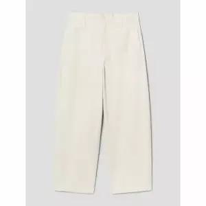 (에잇세컨즈) 리넨 블랜디드 커브드 팬츠  아이보리 456421MMF0