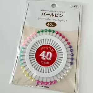 일본 진주시침핀 진주핀 수예 옷감고정 손바느질 바느질소품 옷수선