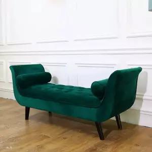 벤치 스툴 베드 휴식 그린 쇼파 의자 사이드 쇼룸