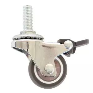 HK캐스터 TPR 1.5인치 볼트 BK 바퀴 / 침대 가구바퀴 협탁발통 협탁테이블