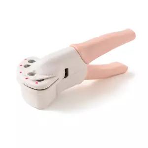 우리 R 메모리 키퍼 크롭에일 파워 멀티 홀 펀치 5가지 모양 하트 플라워 스타 헥사곤 화살표 종이 카드