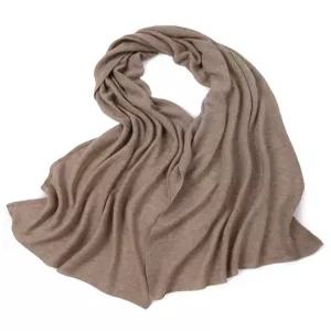 몽골 숄 니트 머플러 캐시미어 스카프