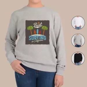 맨투맨 전색상 여름휴가 해변 여행 서핑 a 프린트셔츠 HxN8+8NaX