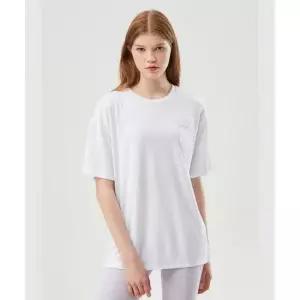 르꼬끄 LECOQ 여성 텐셀 반팔티 화이트(QP122ORS21) QP122ORS21_OWT0 459400