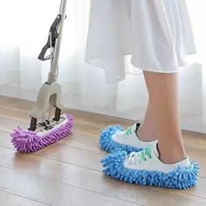 청소슬리퍼 2컬러 걸레슬리퍼 밴드형 걸레덧신 청소실내화