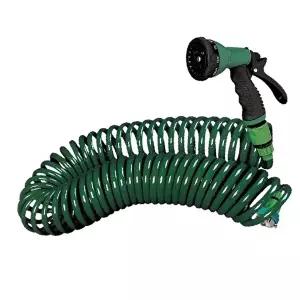 코일호스 스프레이 정원 호스 코일형 물도구 20M