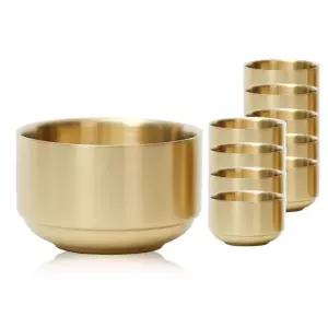 복진 티타늄 이중 물김치탕기 10.5cm 10개