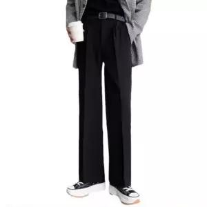 [SBD] 블랙 정장바지 데일리 남자 팬츠 세미와이드 슬랙스 와이드