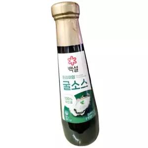 백설 남해 굴 소스 350g 15개 조미료