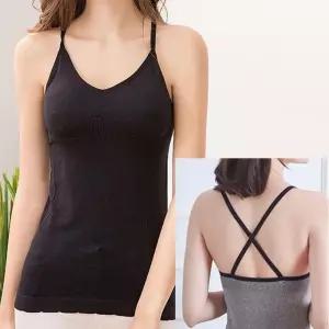 X자 캡 끈나시 슬림핏 민소매 무지 데일리 이너웨어 LxQ9+2ZhQ