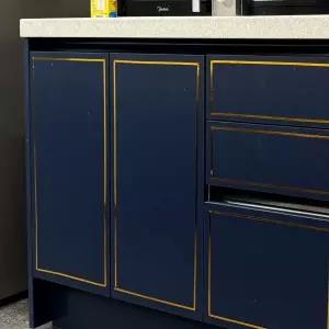 [셀러에이드]15mm 골드 벽지 띠몰딩 거울 테이프