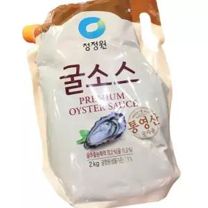 대상 파우치 굴 소스 2kg 6개 조미료