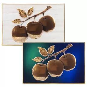 황금 사과 그림 액자 60x40 돈들어오는 금전운 풍수