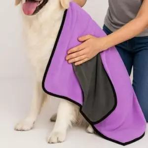 [반려] 펫타월 가운 동물 고양이 타올 샤워 목욕 강아지 애견 수건 강아지펫 반려 극세사 특대형