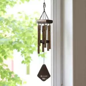 내추럴파이프풍경 인테리어 바람개비 도어벨 유리 손잡이 전선식