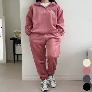 여자 골덴바지 기모안감 조거팬츠 겨울 트레이닝바지