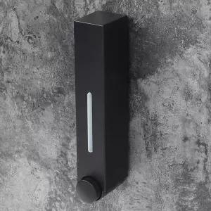 벽걸이형 물비누 디스펜서 욕실 주방세제통 휴대용 샴푸용기