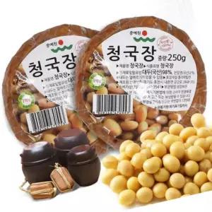VDG 국산 생 청국장 250g 찌개