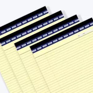 B5 리갈패드 노랑 메모 뜯어쓰는 절취 노트 패드 1박스