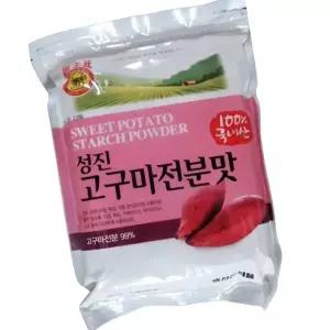 성진 고구마 전분 1kg 튀김