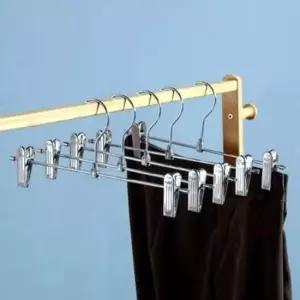 [JED] 공간관리가 세트 집게 가벼운 효율적인 바지걸이 가능