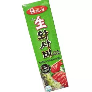 움트리 생 와사비 튜브 43g 5개 일식조미료