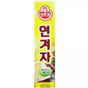 오뚜기 튜브 연 겨자 100g 24개 양념