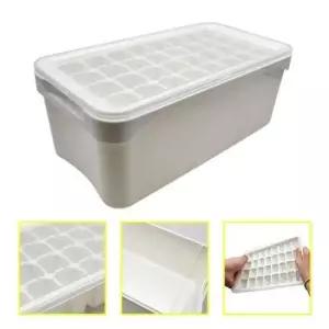 각얼음 얼음틀 제빙기 얼음스푼1개 아이스큐브 32구 아이스트레이