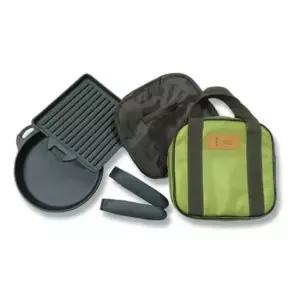 주철팬세트 뉴테크 주물팬 주철팬 세트 캠핑용품 무쇠팬 그릴팬 캠핑조리도구 무쇠그릴팬