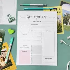 [문구/오피스] 시간 문구용품 플래너 A4 플래너 다이어리 데일리 스케줄러