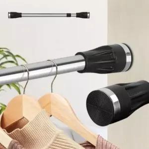 80 압축봉 행거봉 옷걸이 미니 원형 커튼봉 설치 못없이 고정