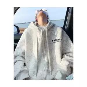 남자 댄디 집업 가디건 카디건 가을 후드 나염 SPO마켓3