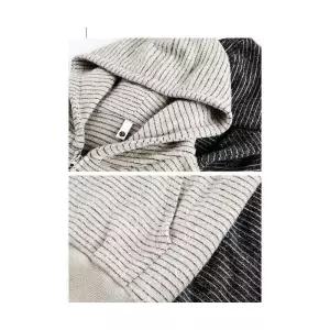 남자 댄디 집업 가디건 빈티지 스트라이프 캐주얼 커플 맨투맨 바람 SPO마켓3