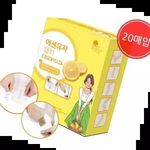 종아리패치 건강 발패치 에센스네이쳐 에센유자 밴드형 20매입