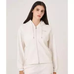 스파이더 SPYDER 여성 스트라이프 자카드 후드 집업 SPKFCNFT351WIVY 467954