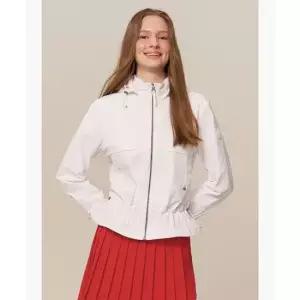 르꼬끄 LECOQ GOLF 여성 메쉬 후드 점퍼 화이트 GR122LBL11 GR122LBL11_WHTE 461532