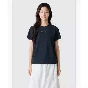 르꼬끄 LECOQ 여성 르프레쉬 베이직 반팔티 - 블랙 QR122ORS13 QR122ORS13_BLK0 463108