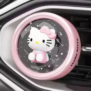 [문구] 산리오 별빛 LED 차량용 방향제-헬로키티 핑크