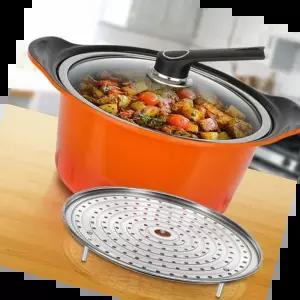 주방용품 키친아트 세라믹냄비 양수 28 찌개 무쇠 통 주물 코팅