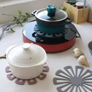 주방 논슬립 인덕션 보호매트 겸 냄비받침 파스텔컬러 생활