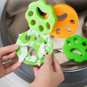 먼지흡착 실리콘 세탁볼 5개 세탁기 반려견 털제거