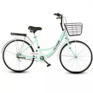 아줌마 자전거 여성 성인용 22인치 24인치 출퇴근 숙녀용 마실용 1. 공기 타이어(민트)패션형 22인치109070