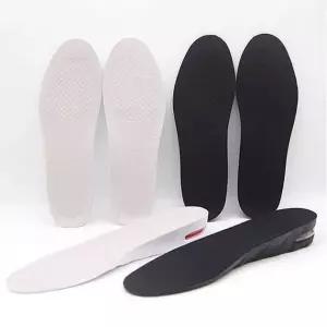 남성 분리형 에어쿠션 키높이 5cm 기본깔창 흰색 검정