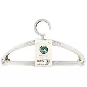 돌기실리콘 어깨뿔방지 논슬립 멀티옷걸이5p 1세트