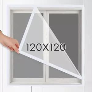 난방비 절약 찍찍이 DIY 창문 방풍 비닐 120X120