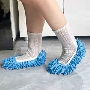 걸래덧신 바닥 청소걸레 융 슬리퍼 극세사걸레